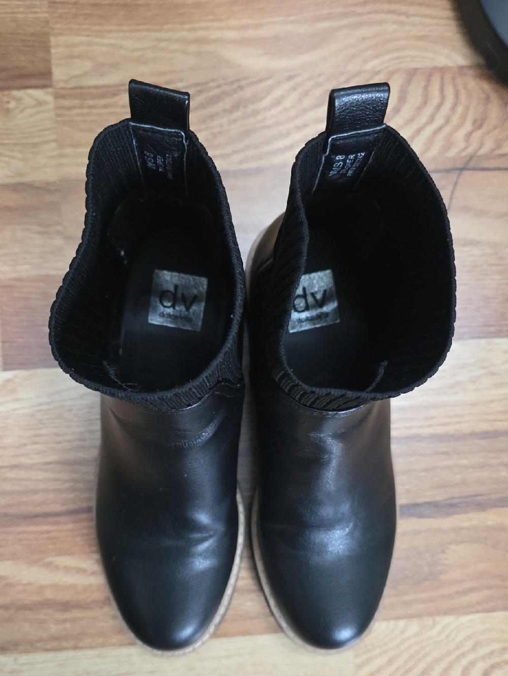 DV By Dolce Vita Black Chelsea Trooper Boots Womens 8 - Picture 5 of 8